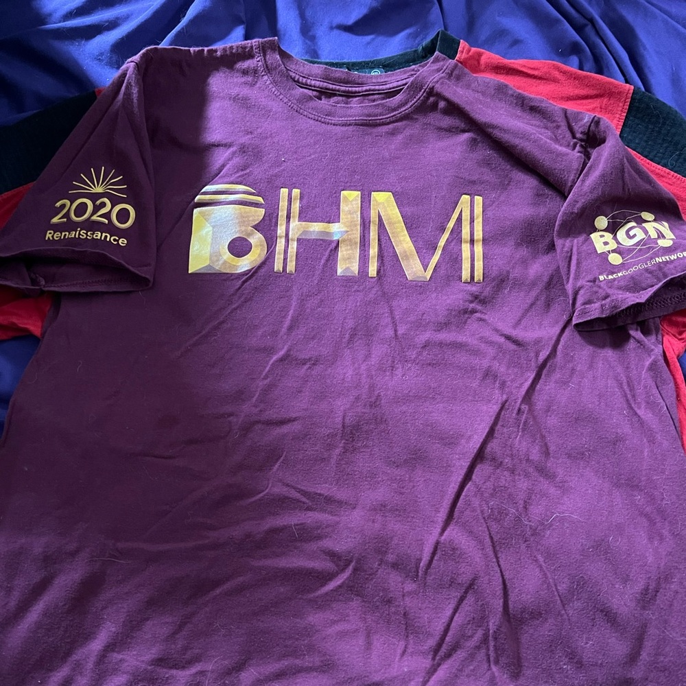 Google blmi tee shirt